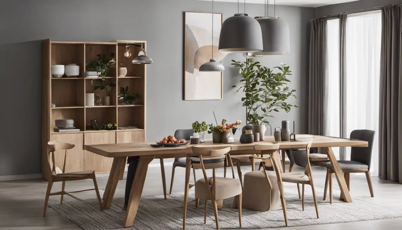 Comment créer un agencement harmonieux des meubles dans une salle à manger